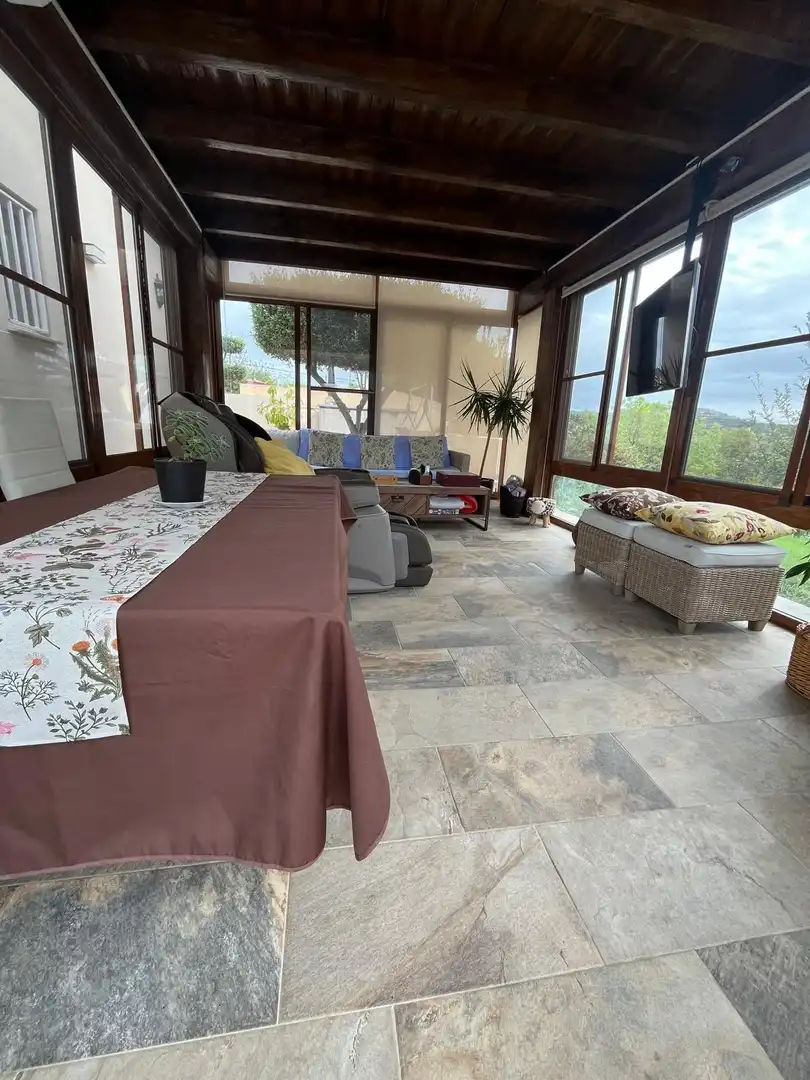 Terrasse von Haus oder Chalet zum Verkauf in Castellón de la Plana / Castelló de la Plana mit Klimaanlage, Schwimmbad und Möbliert