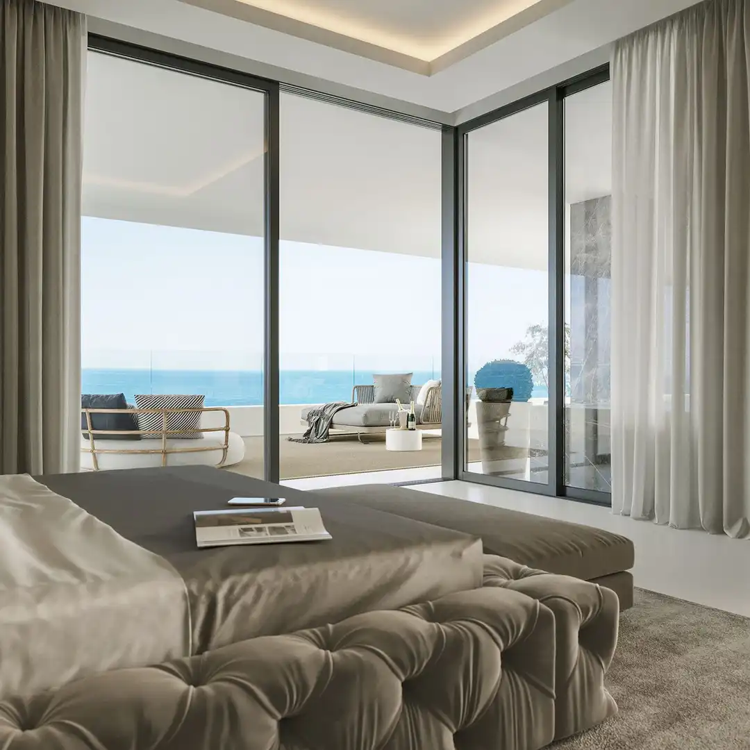 Bedroom of Apartments for sale in Málaga  with Air Conditioner, Terrace and Storage room