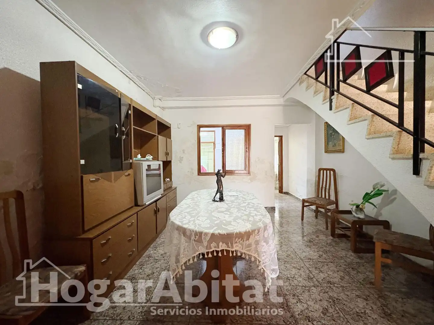 Sala de estar de Casa o chalet en venta en Tavernes de la Valldigna con Terraza, Trastero y Amueblado