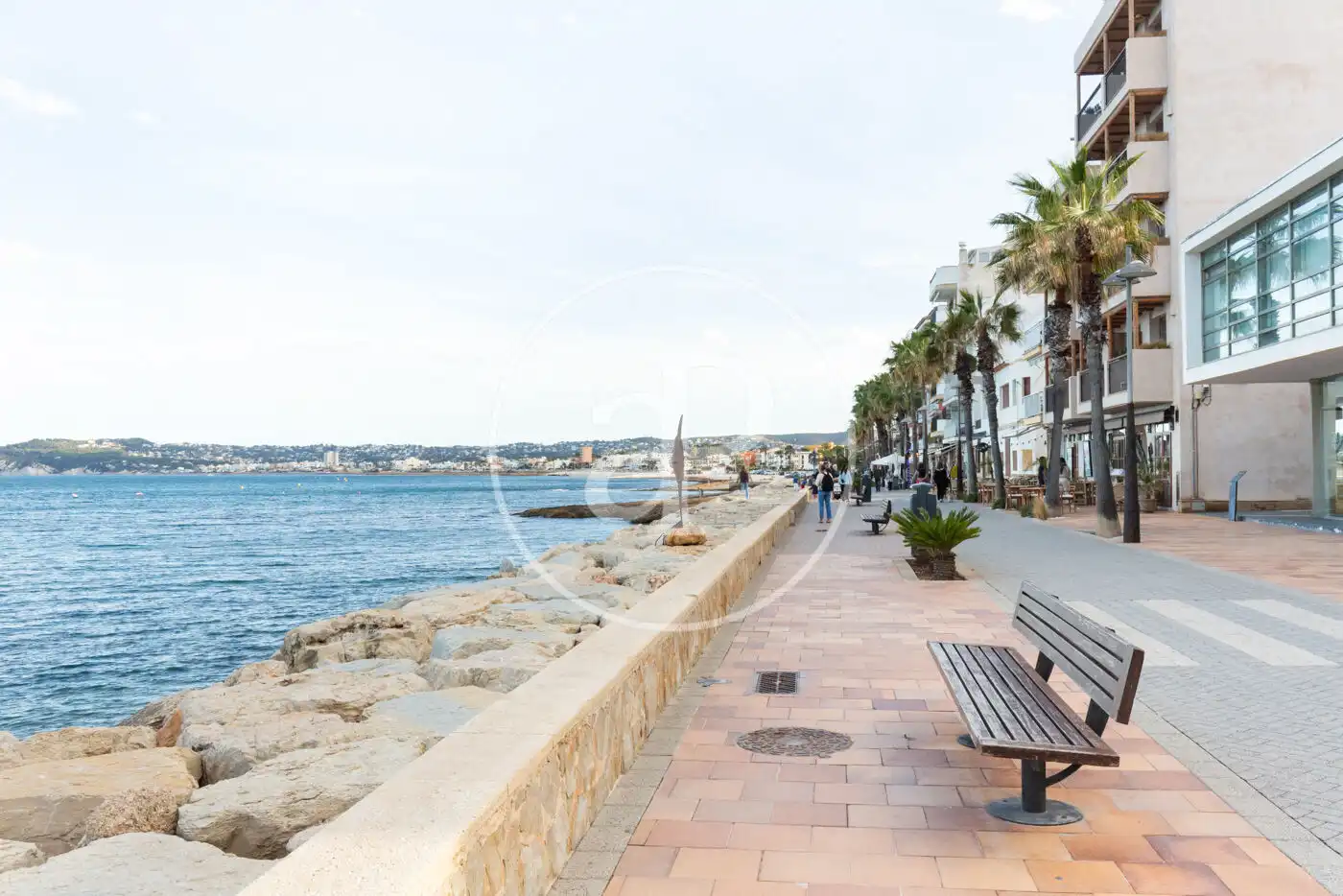 Vista exterior de Piso de alquiler en Jávea / Xàbia con Aire acondicionado, Calefacción y Jardín privado
