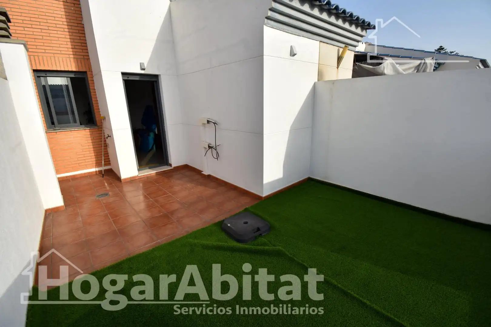 Jardí de Casa adosada en venda en Almazora / Almassora amb Terrassa, Traster i Moblat