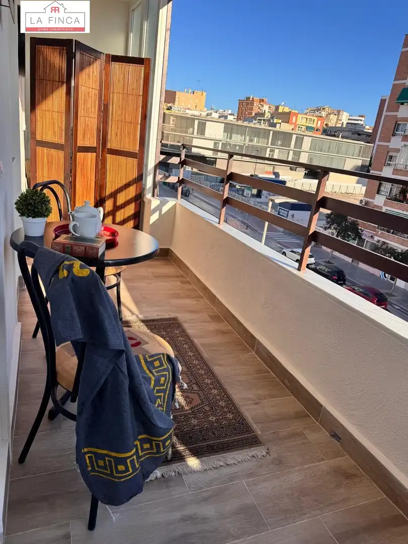 Balcony of Flat for sale in Málaga  with Air Conditioner, Terrace and Furnished