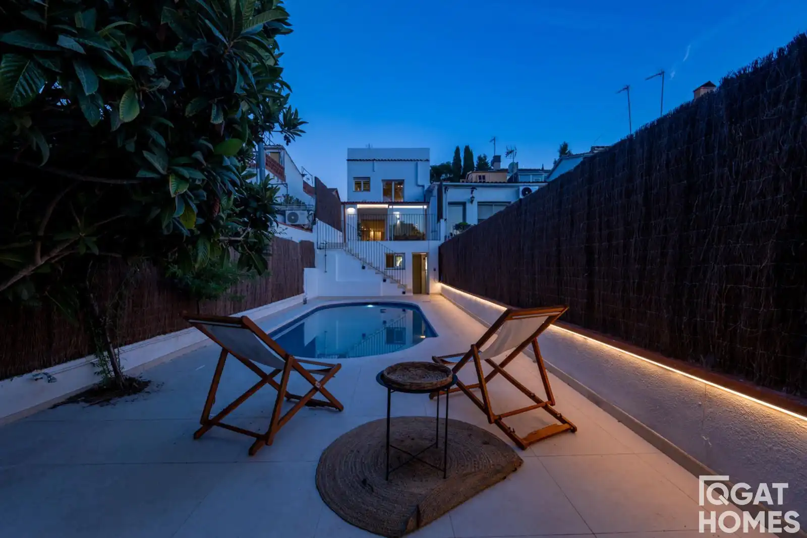 Terraza de Casa adosada en venta en Sant Cugat del Vallès con Aire acondicionado, Calefacción y Terraza