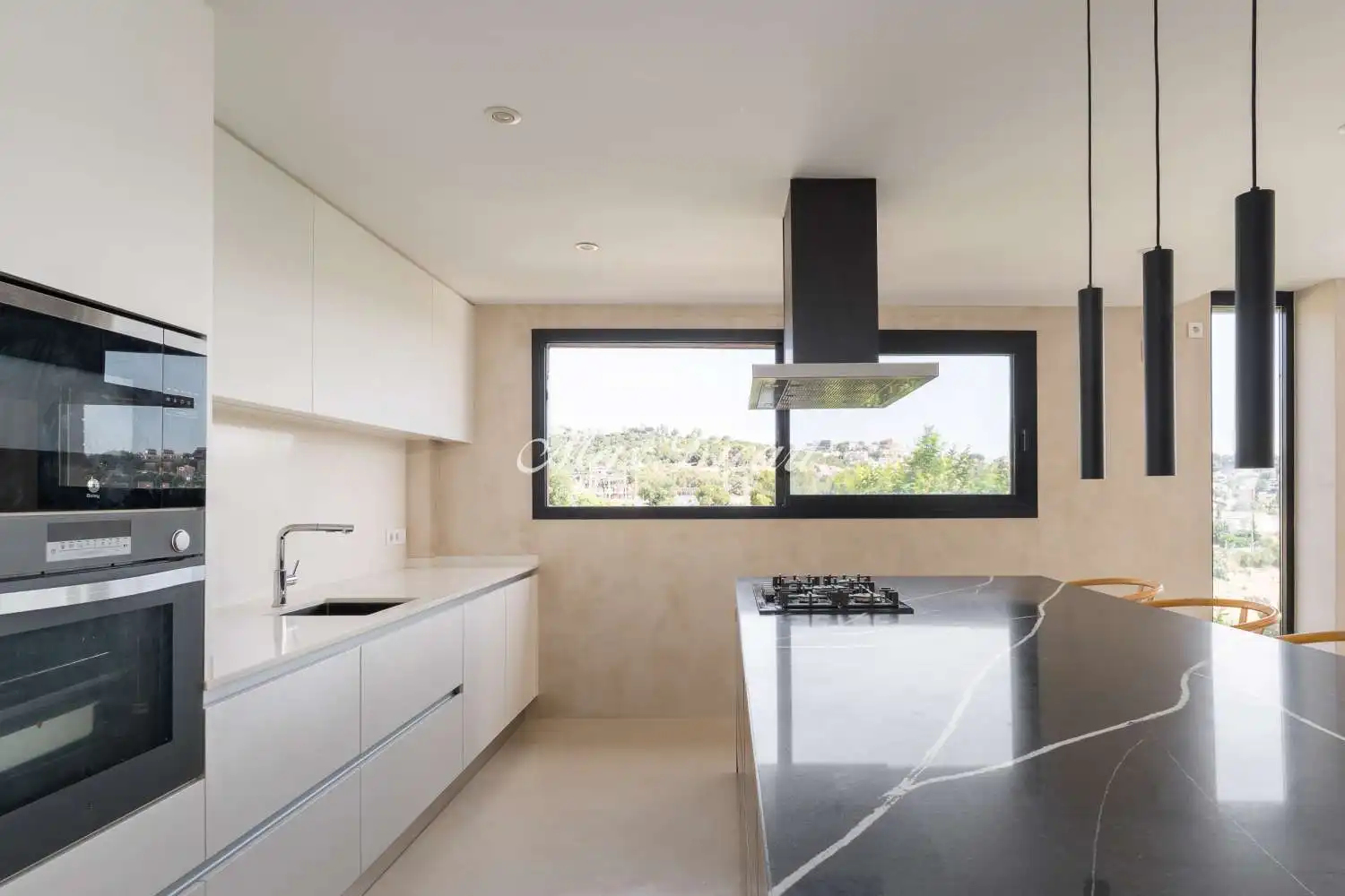 Kitchen of Houses for rent in Sant Just Desvern  with Air Conditioner, Heating and Terrace