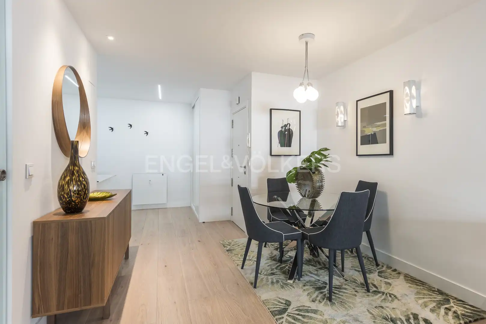 Comedor de Piso de alquiler en Madrid con Aire acondicionado, Calefacción y Amueblado