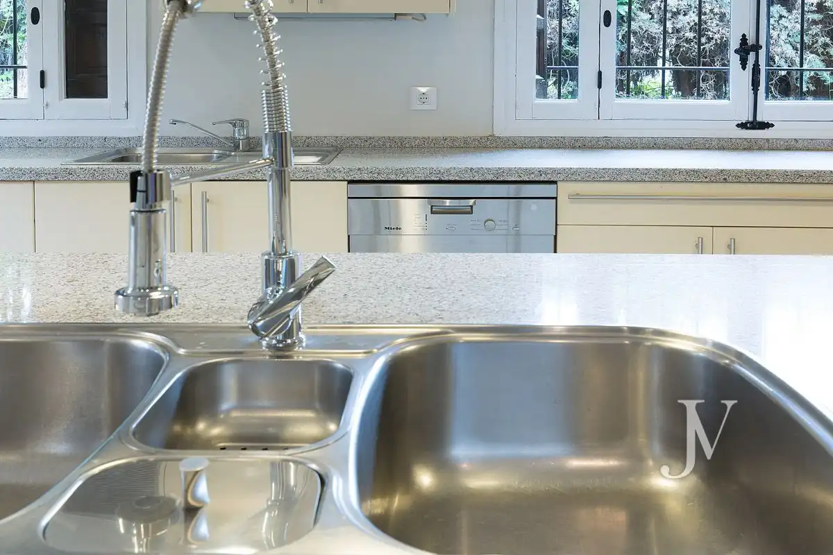 Kitchen of Houses for rent in Madrid  with Air Conditioner, Heating and Private garden