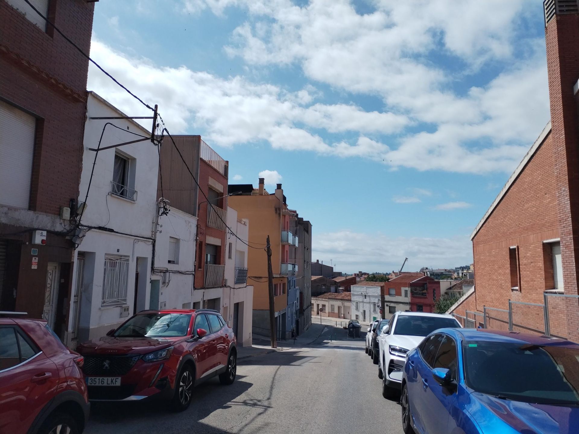 Vista exterior de Casa adosada en venda en Terrassa