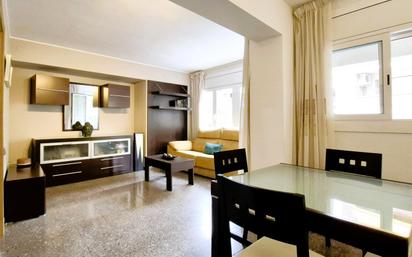 Living room of Flat for sale in Terrassa  with Air Conditioner, Terrace and Furnished