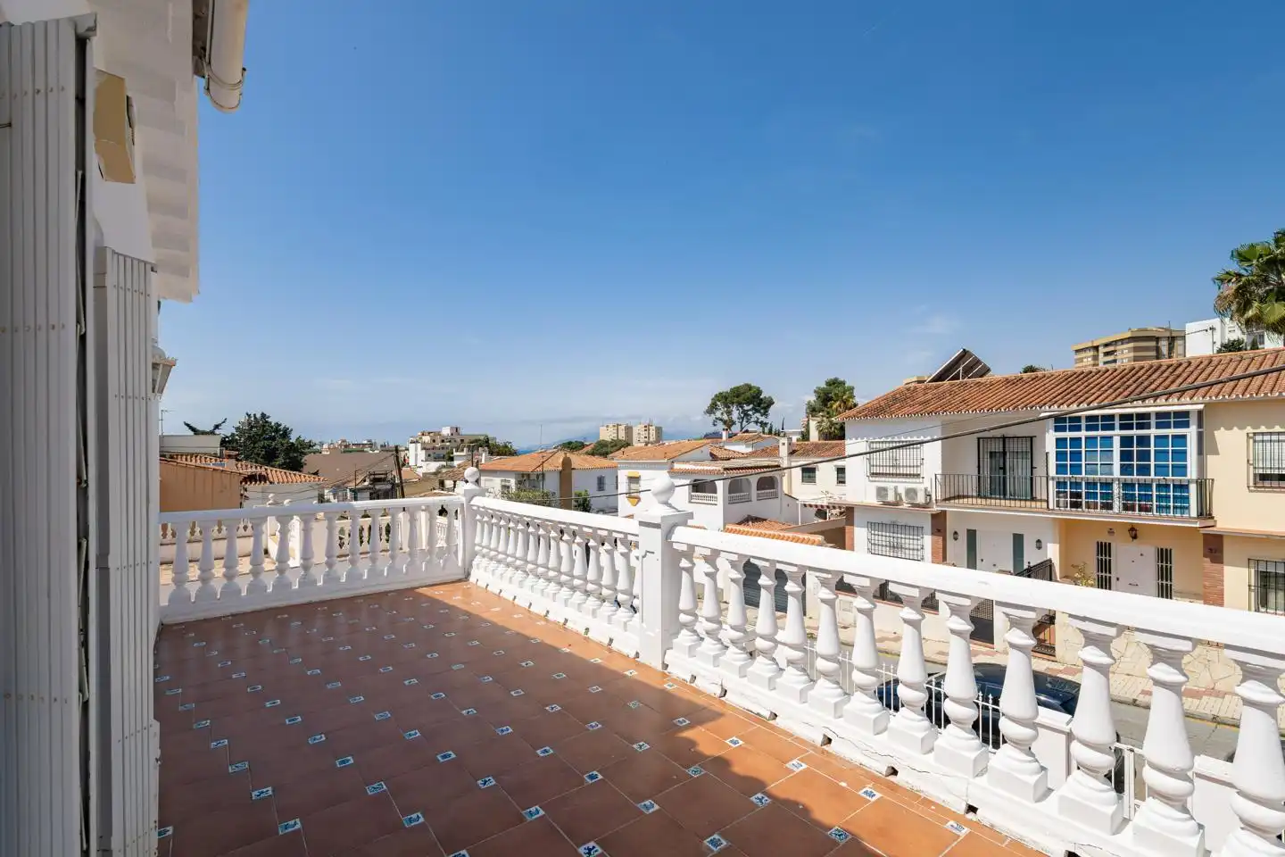 Terrassa de Casa o xalet en venda en Málaga amb Jardí privat, Terrassa i Piscina