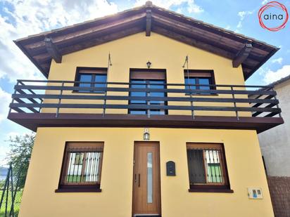 Exterior view of House or chalet for sale in Cendea de Olza / Oltza Zendea  with Air Conditioner, Terrace and Balcony