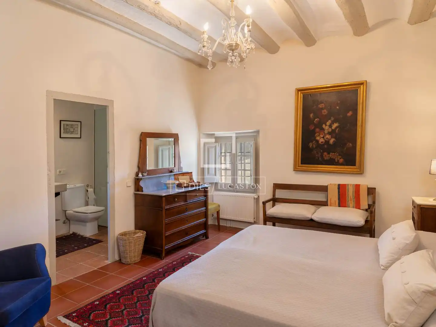 Habitación de Finca rústica en venta en Garrigàs con Aire acondicionado, Calefacción y Jardín privado