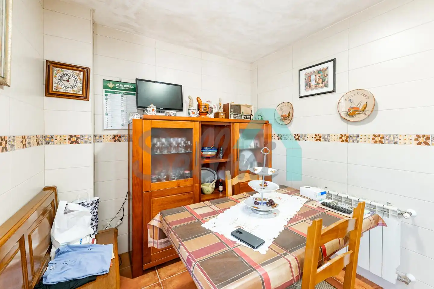 Cocina de Piso en venta en Avilés con Calefacción, Parquet y Trastero