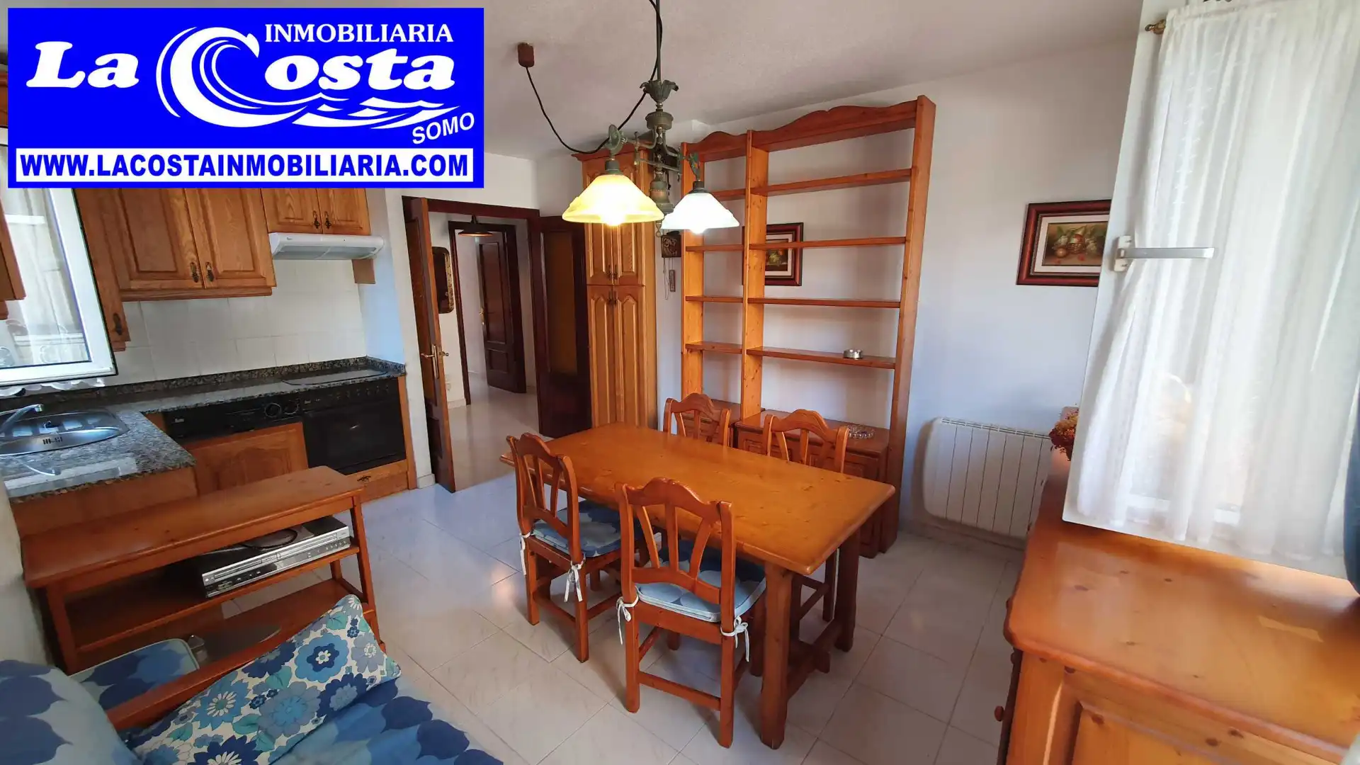 Comedor de Piso en venta en Ribamontán al Mar con Calefacción, Terraza y Amueblado