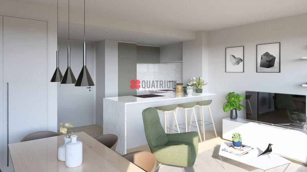 Kitchen of Duplex for sale in Santiago de Compostela 