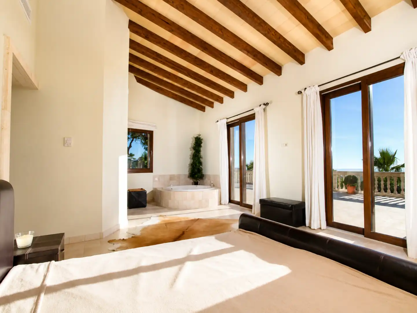 Living room of Houses for rent in Alaró  with Air Conditioner, Heating and Storage room