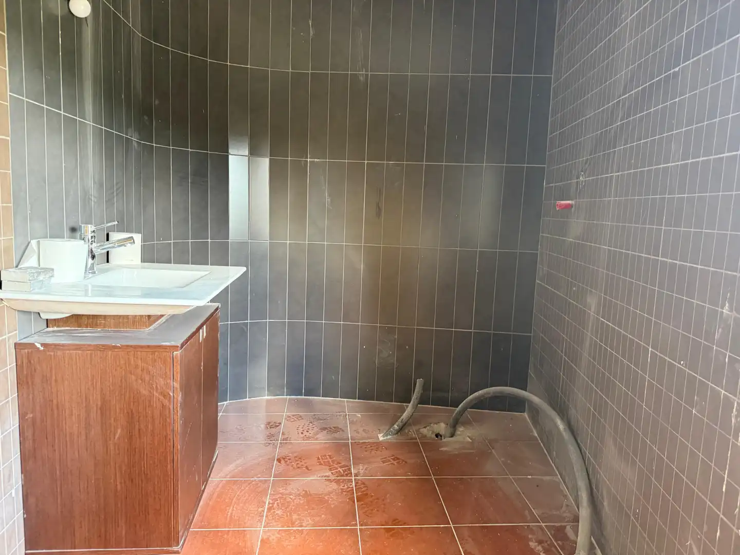 Bany de Casa o xalet en venda en Lugo amb Calefacció, Jardí privat i Terrassa