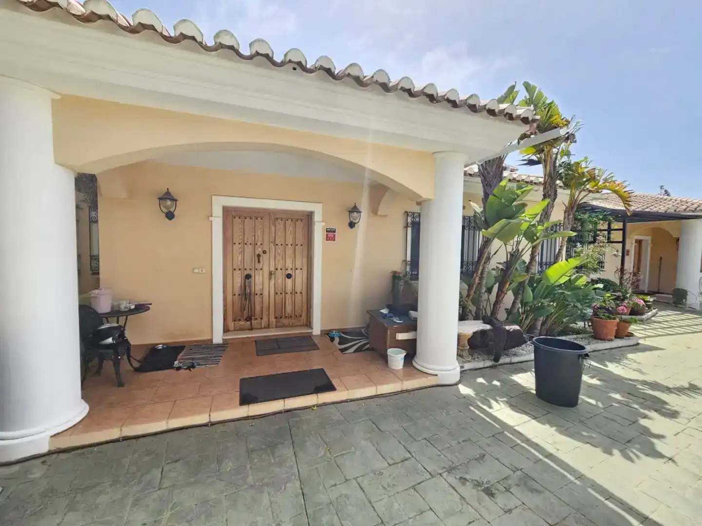 Wohnung zur Miete in Mijas mit Klimaanlage, Privatgarten und Parkett