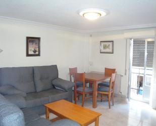 Living room of Flat to rent in Salamanca Capital  with Heating, Furnished and Balcony