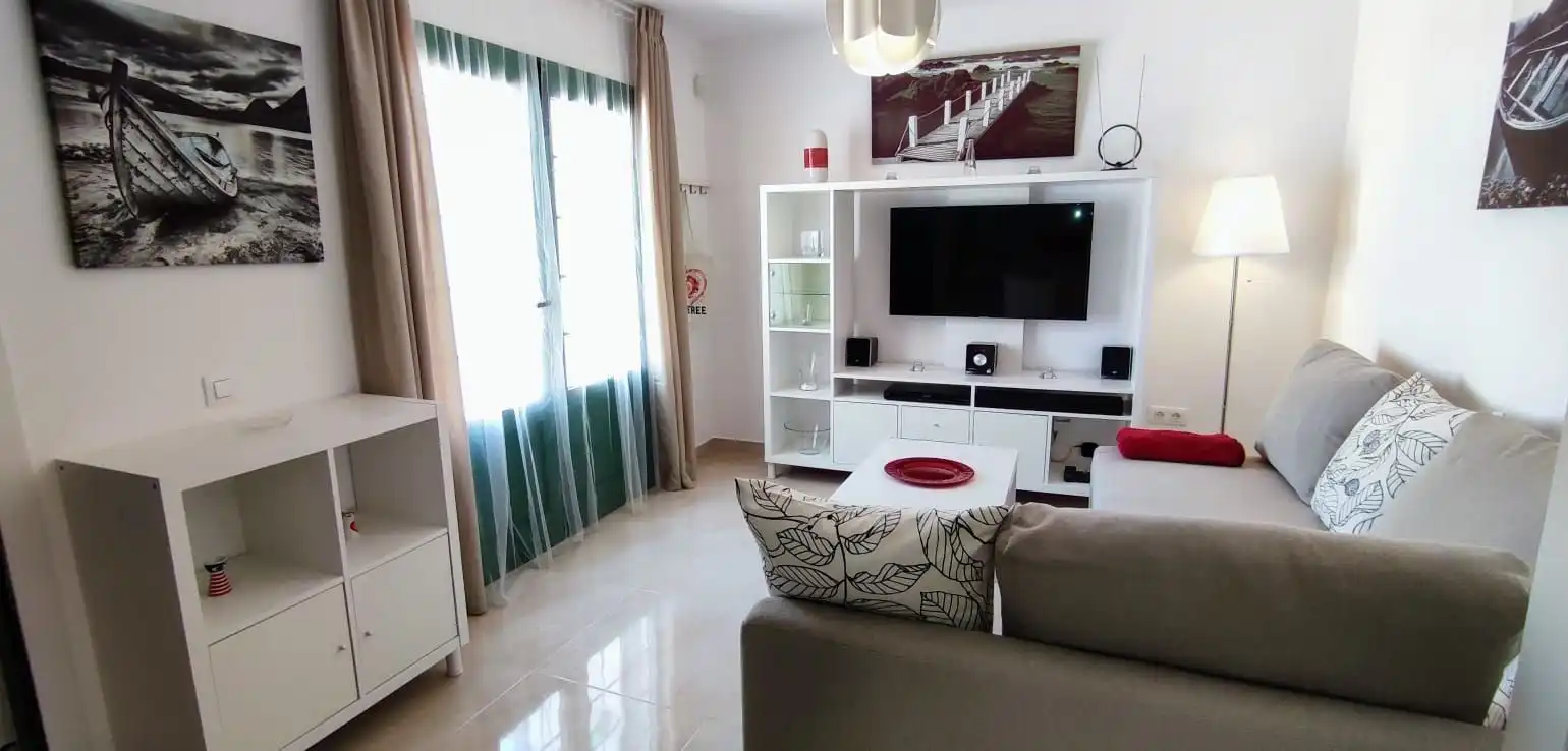 Wohnzimmer von Wohnungen zum Verkauf in Antigua mit Terrasse, Möbliert und Gemeinschaftspool