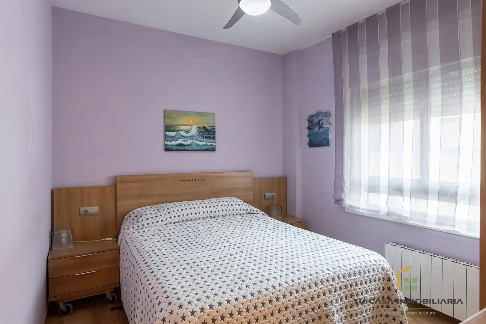 Bedroom of Flat for sale in Badalona  with Air Conditioner, Heating and Storage room