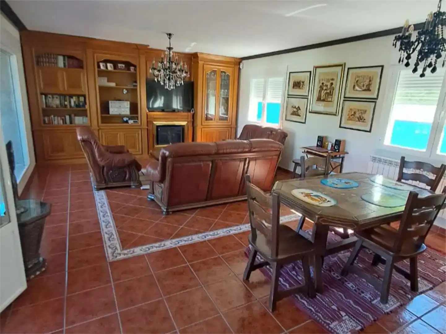 Sala d'estar de Pis en venda en Arenas de San Pedro amb Aire condicionat, Jardí privat i Traster