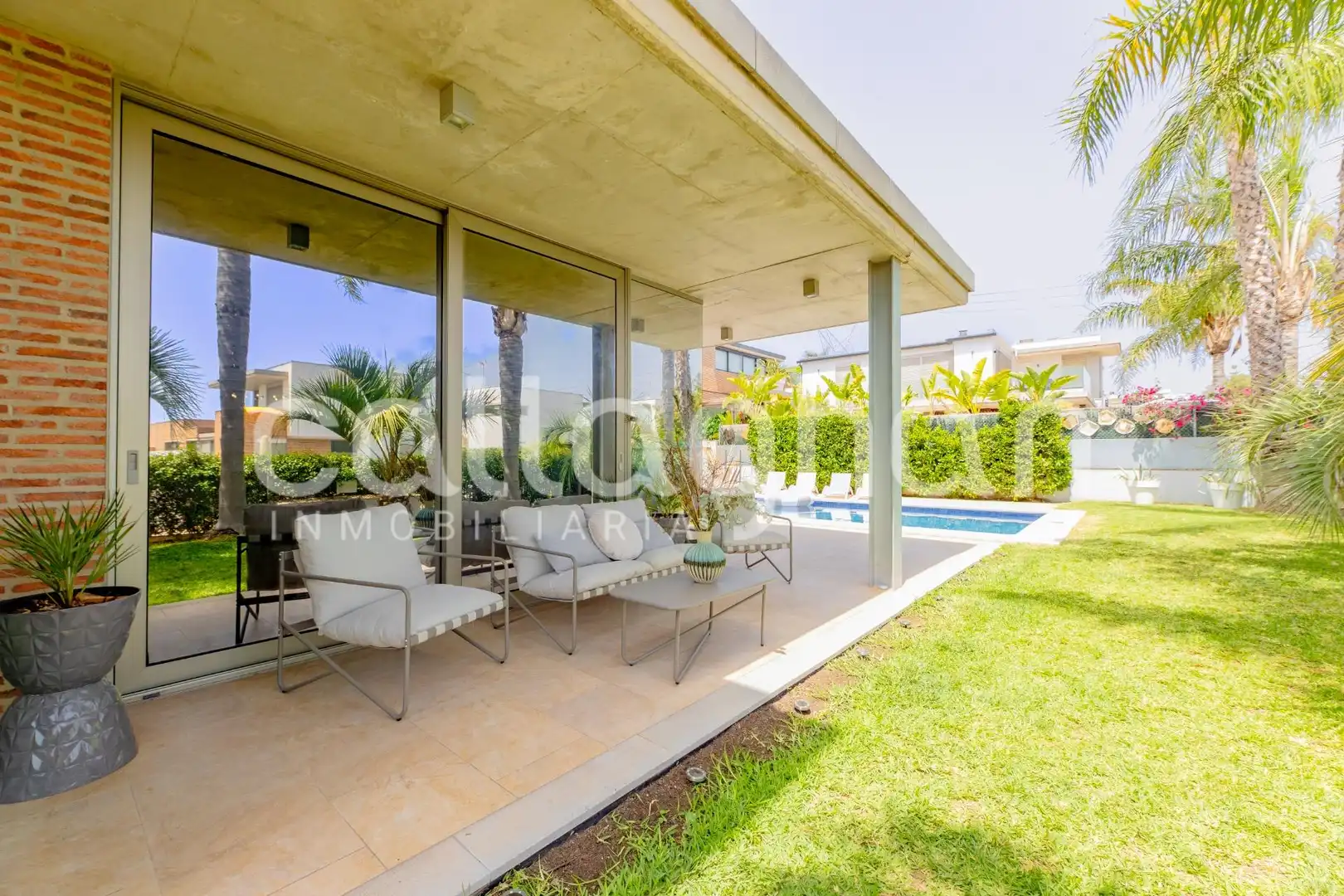 Terrasse von Haus oder Chalet zum Verkauf in Bétera mit Heizung, Privatgarten und Terrasse