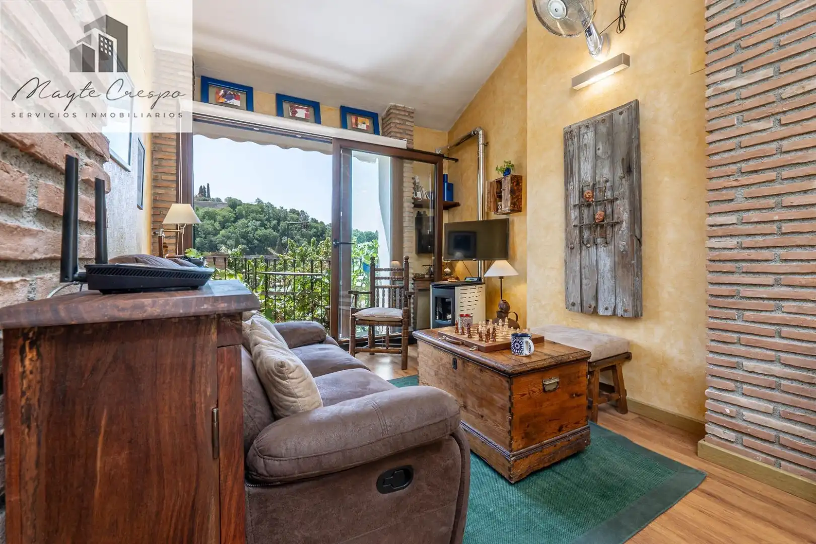 Sala de estar de Casa o chalet en venta en Albaicín