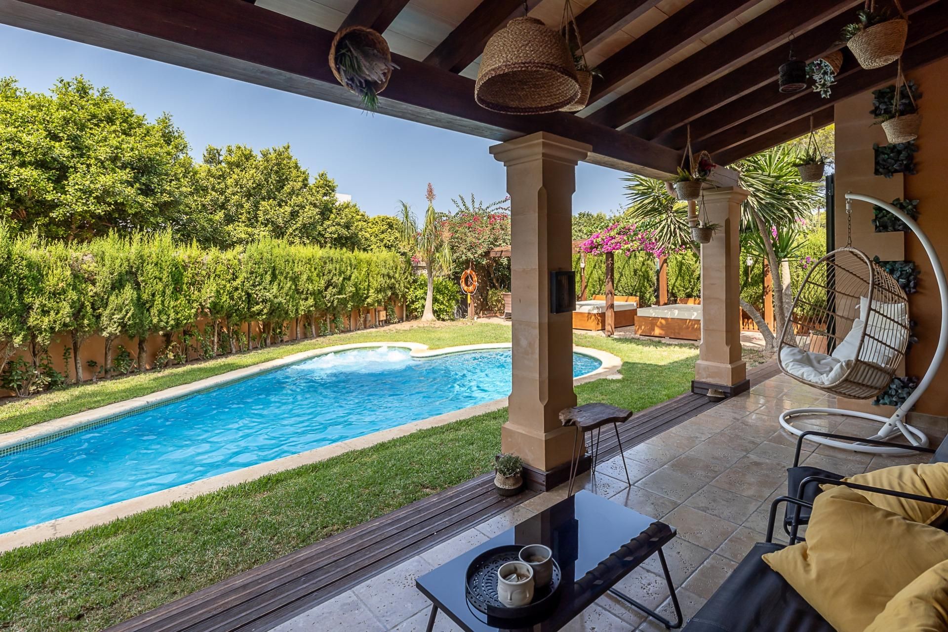 Jardí de Casa o xalet en venda en Llucmajor amb Aire condicionat, Jardí privat i Parquet