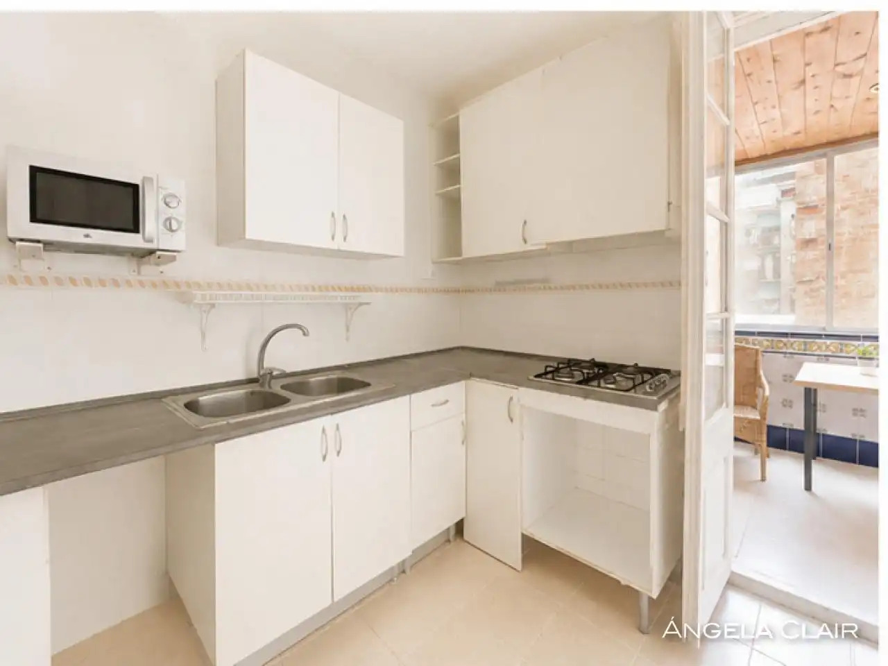 Cocina de Piso en venta en Barcelona con Calefacción