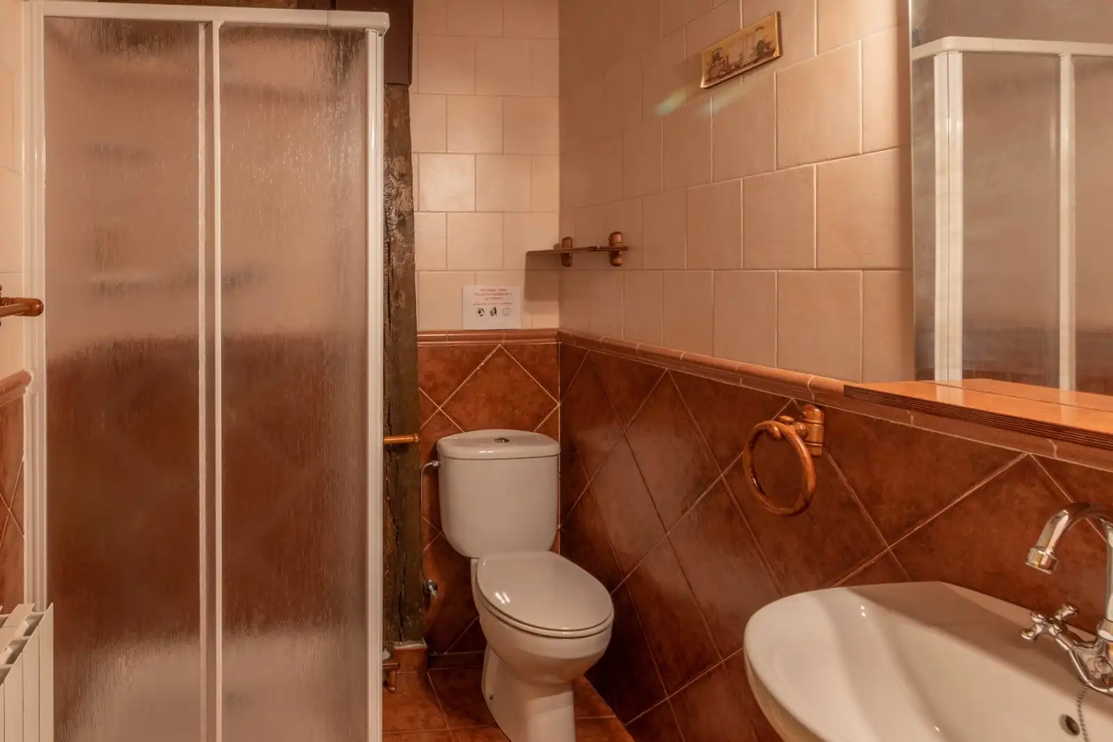 Bany de Casa o xalet en venda en Zeanuri amb Calefacció, Jardí privat i Terrassa
