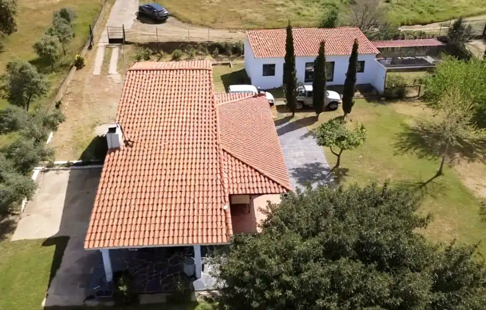 Exterior view of Country homes for sale in Plasencia  with Air Conditioner and Private garden