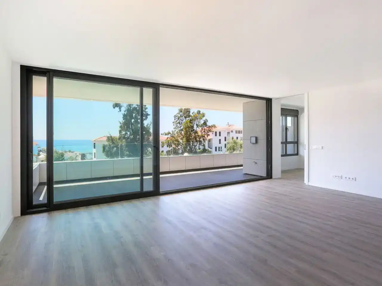 Sala d'estar de Pis en venda en Sitges amb Aire condicionat i Balcó