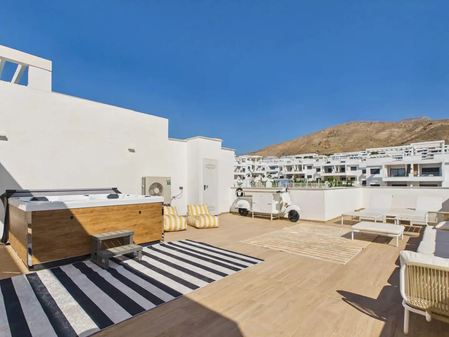 Terraza de Casa o chalet de alquiler en Finestrat