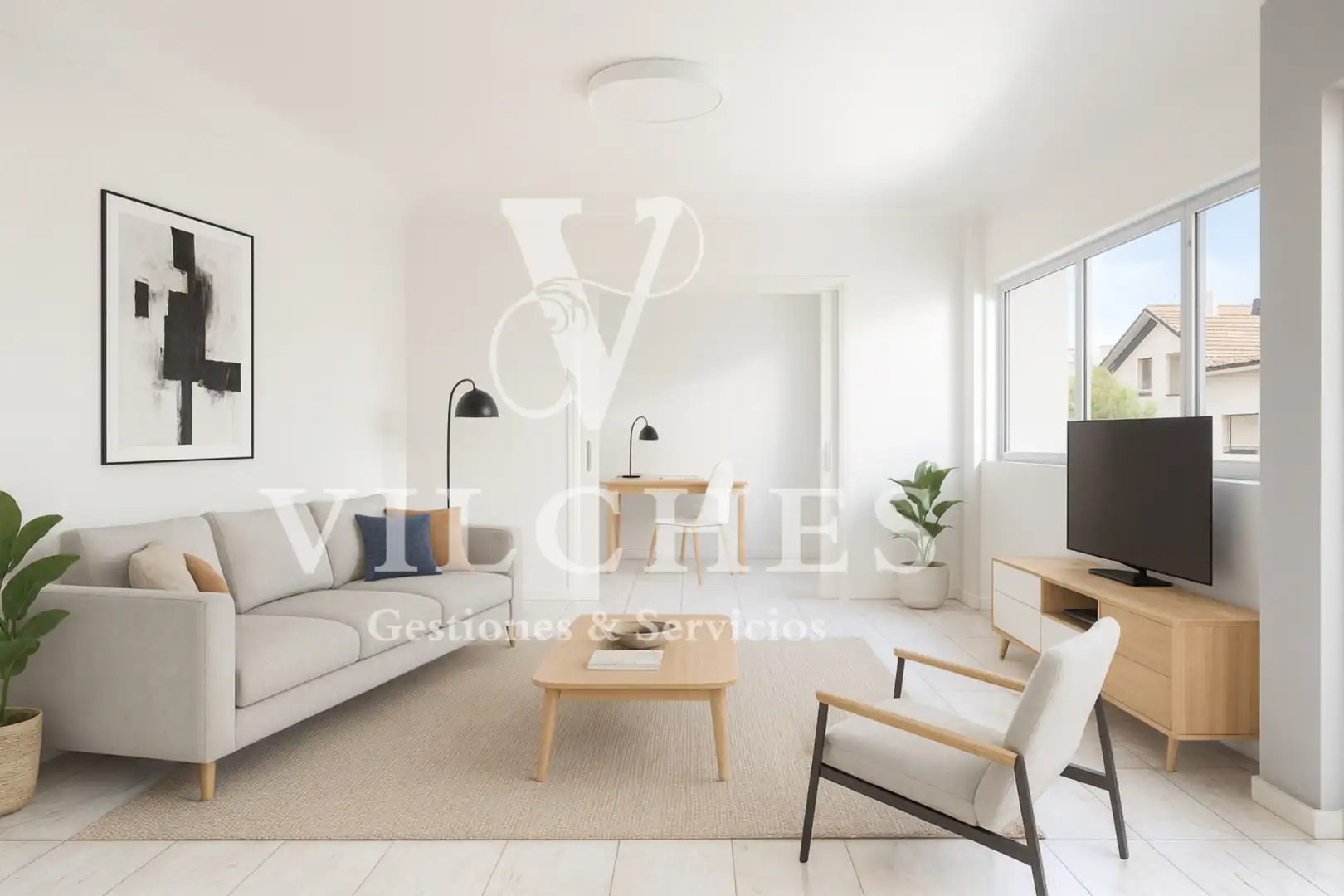 Living room of Flat for sale in Gáldar  with Terrace and Balcony