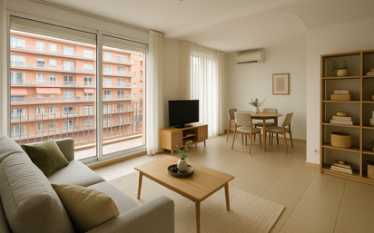Living room of Flat for sale in  Barcelona Capital  with Heating