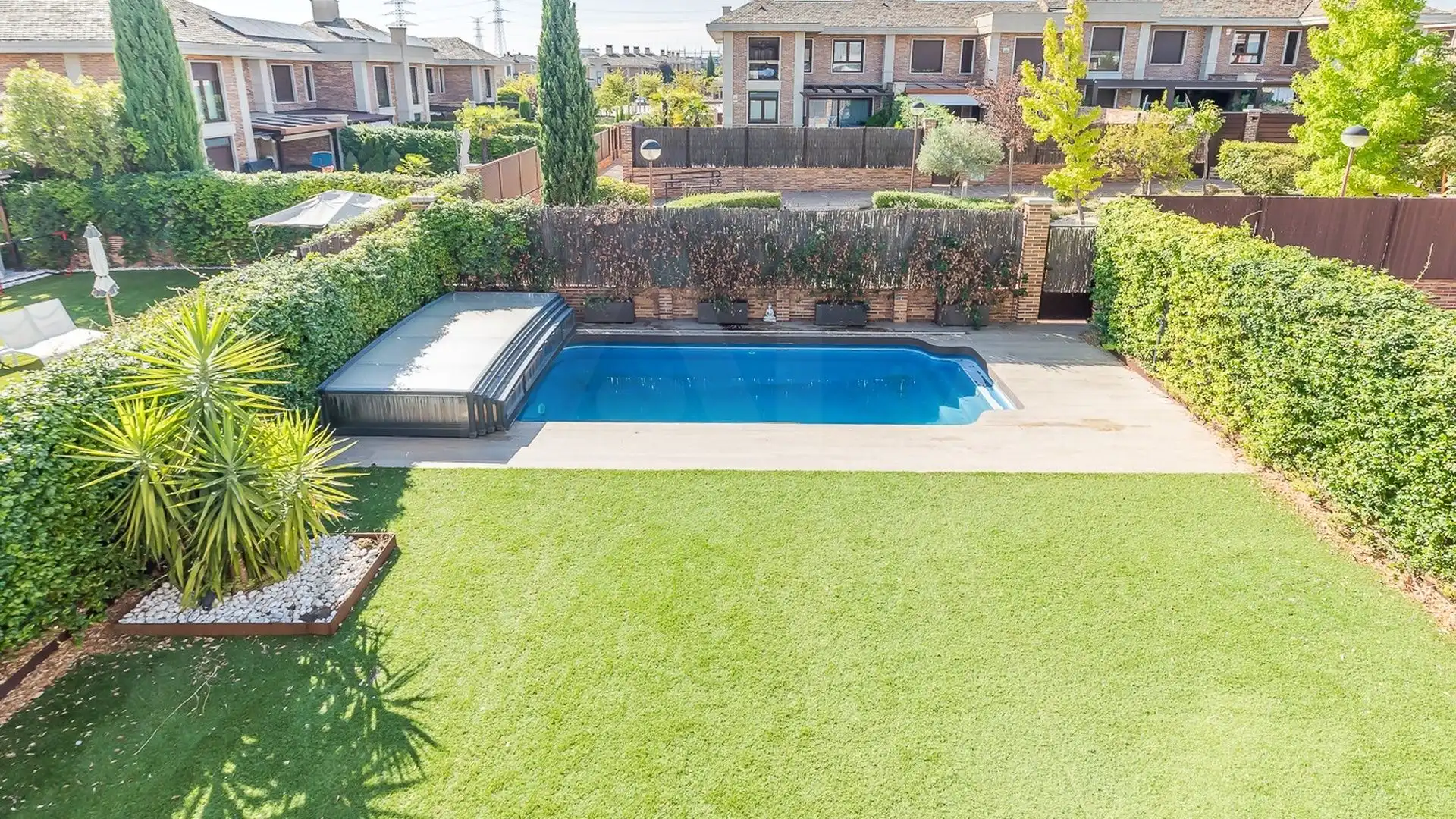 Piscina de Casa o chalet de alquiler en Majadahonda con Aire acondicionado, Calefacción y Terraza