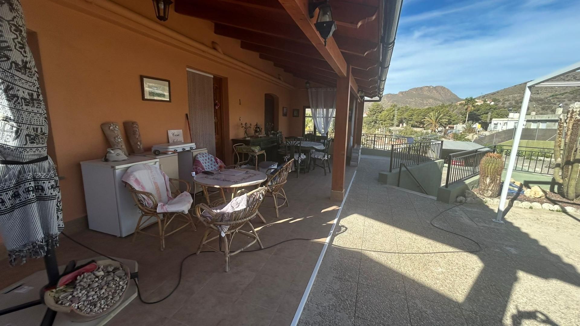 Terrace of House or chalet for sale in Águilas  with Air Conditioner, Heating and Private garden