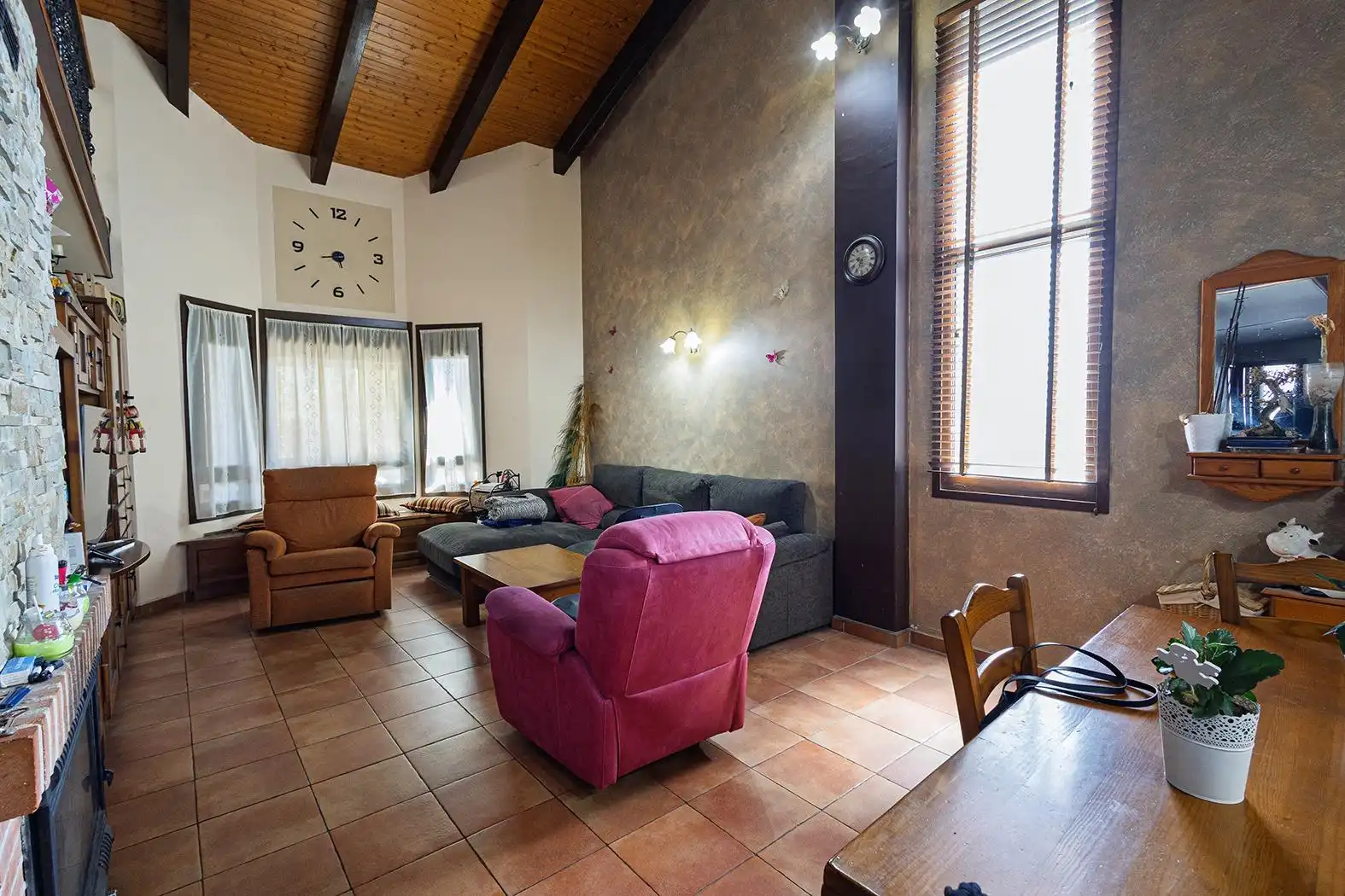 Sala de estar de Casa o chalet en venta en Viana de Cega con Jardín privado