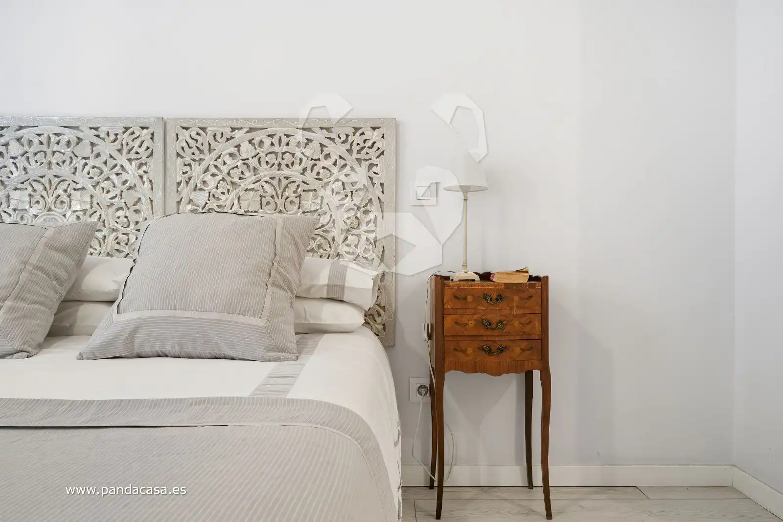 Schlafzimmer von Wohnung zum Verkauf in Madrid mit Klimaanlage, Heizung und Parkett