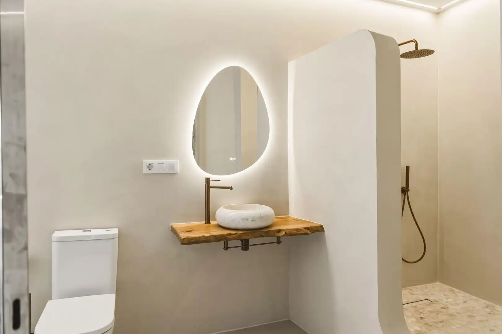 Baño de Casa o chalet en venta en Lloret de Mar con Calefacción, Jardín privado y Terraza