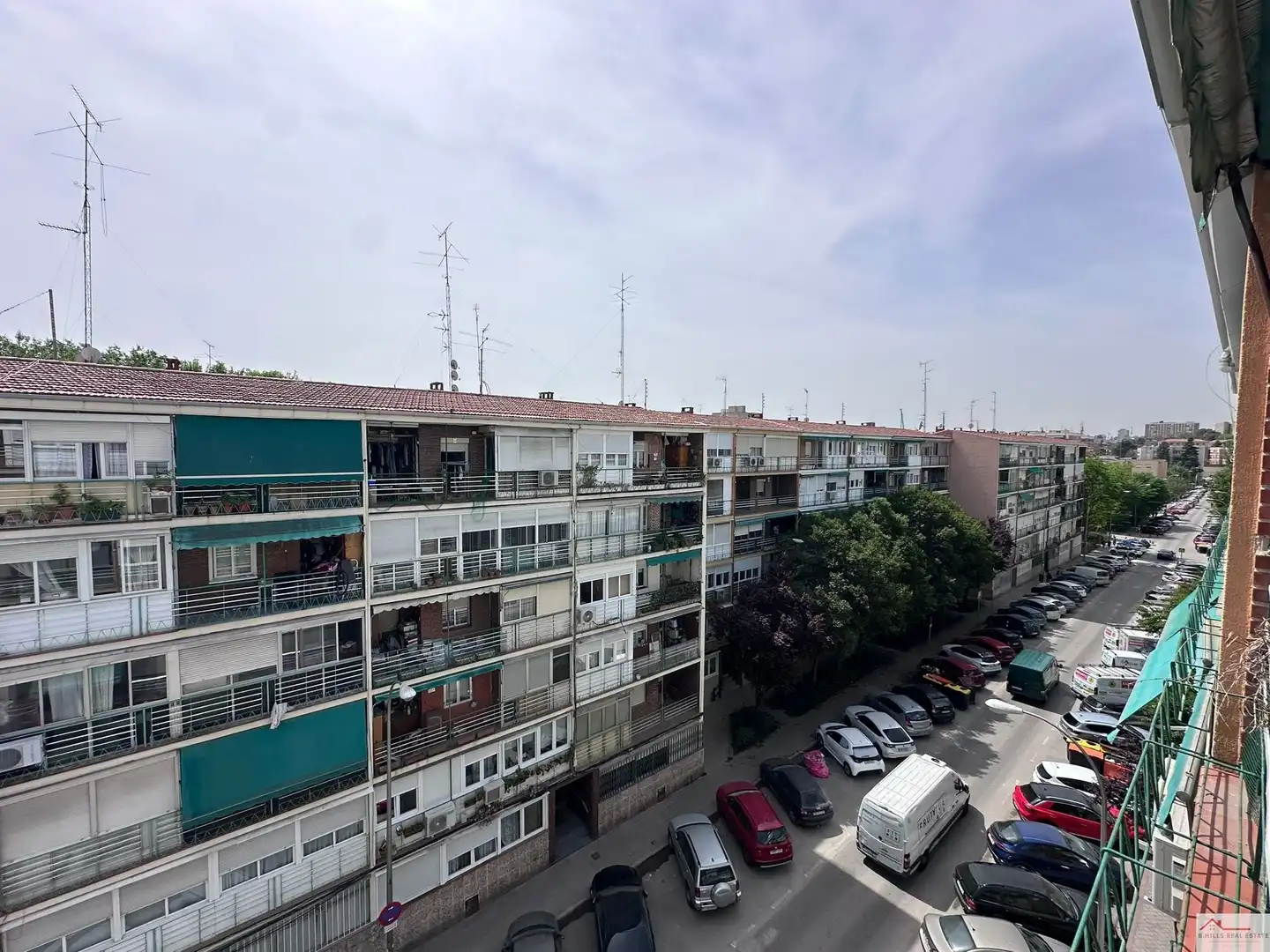 Vista exterior de Pis en venda en Madrid amb Calefacció i Terrassa