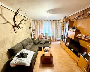 Living room of Flat for sale in León Capital   with Heating, Parquet flooring and Terrace
