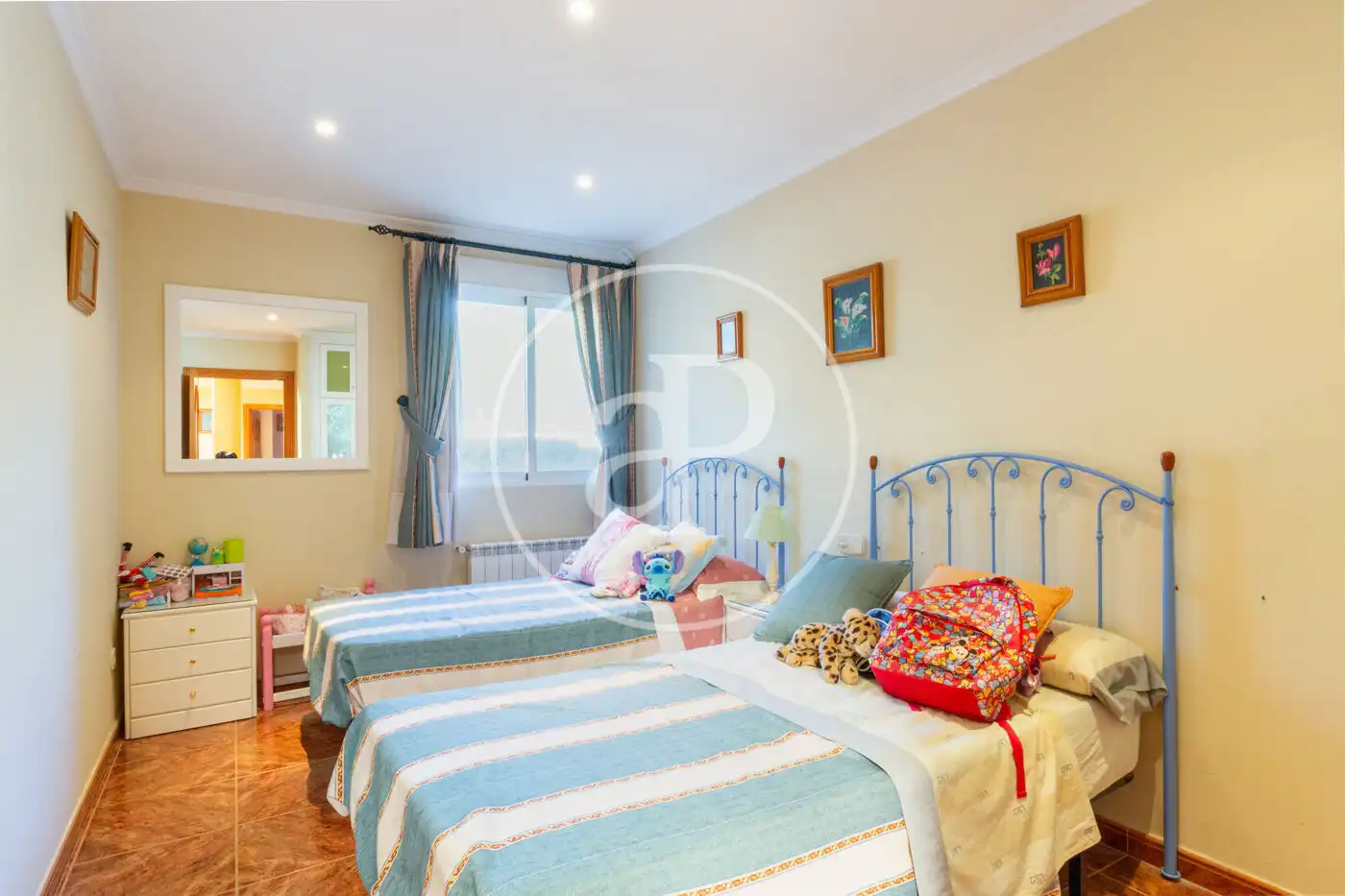 Bedroom of Houses for sale in Serra  with Air Conditioner, Heating and Private garden