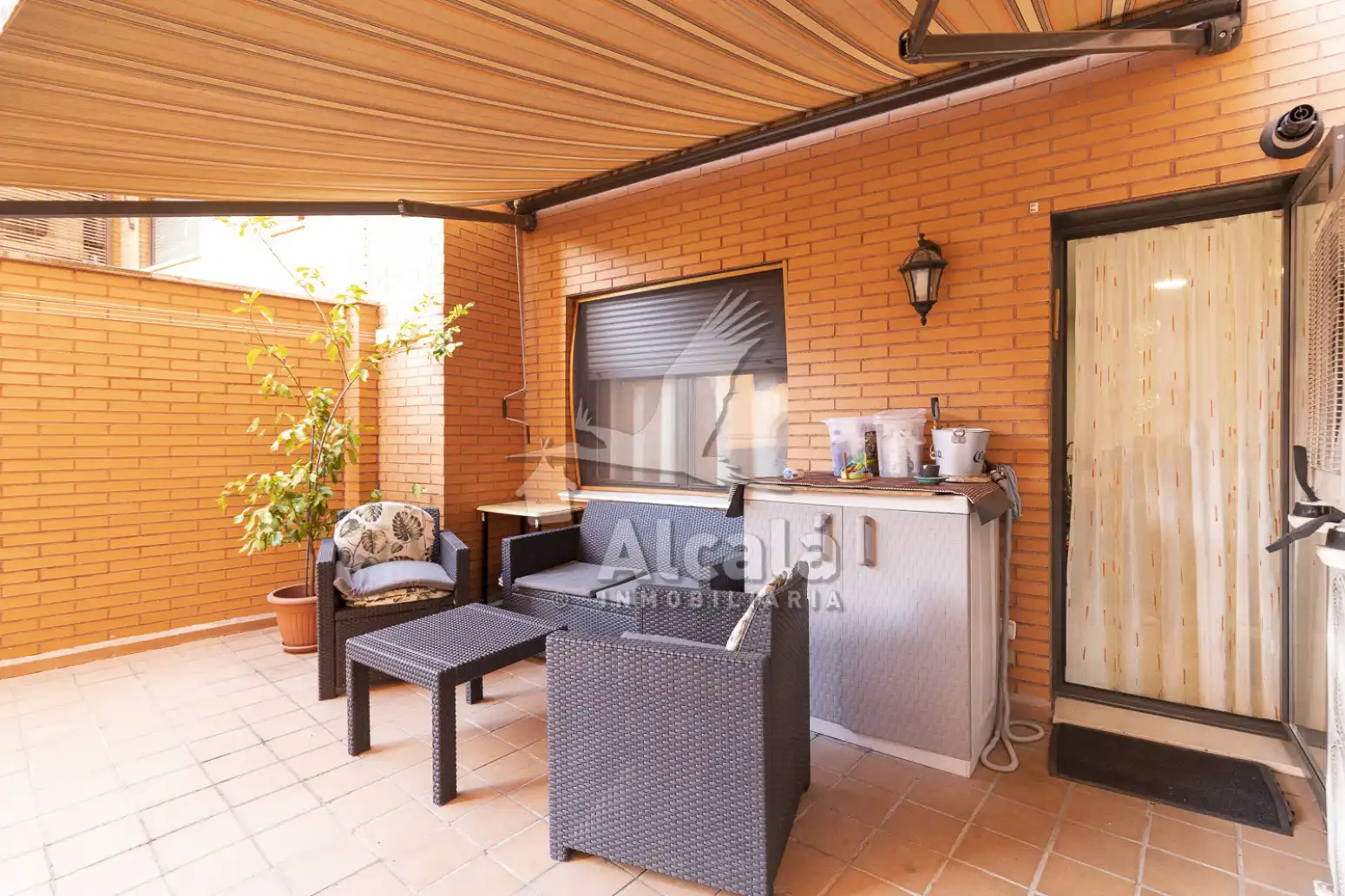 Terrace of Flat for sale in Alcalá de Henares  with Air Conditioner, Heating and Private garden