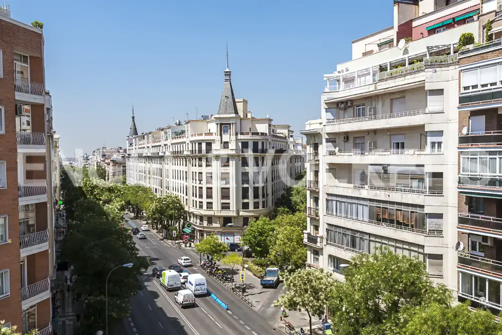 Vista exterior de Planta baixa de lloguer en Madrid amb Aire condicionat, Calefacció i Terrassa