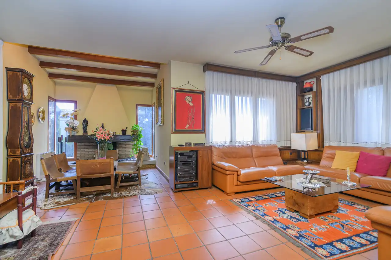 Living room of Houses for sale in Sant Vicenç de Castellet  with Heating, Private garden and Terrace