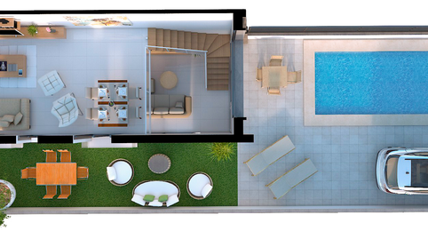 Foto 3 de Casa o xalet en venda a Avenida de Finlandia, Puerto Marino, Alicante