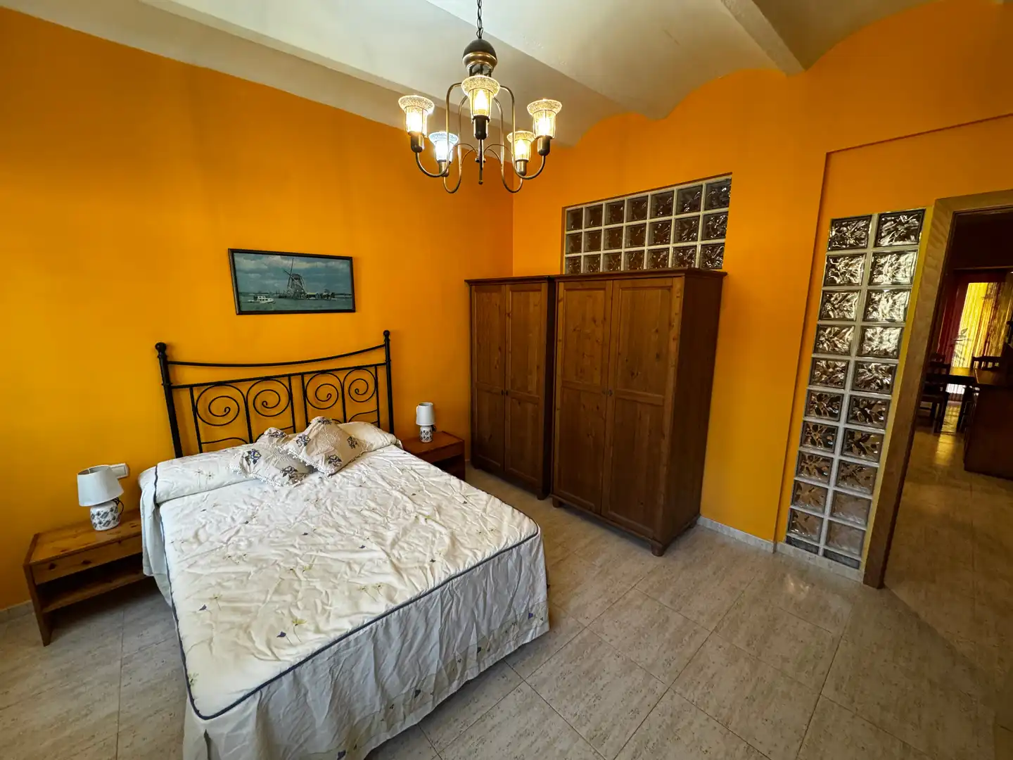 Dormitori de Apartament en venda en Sant Antoni de Vilamajor amb Calefacció, Moblat i Rentadora