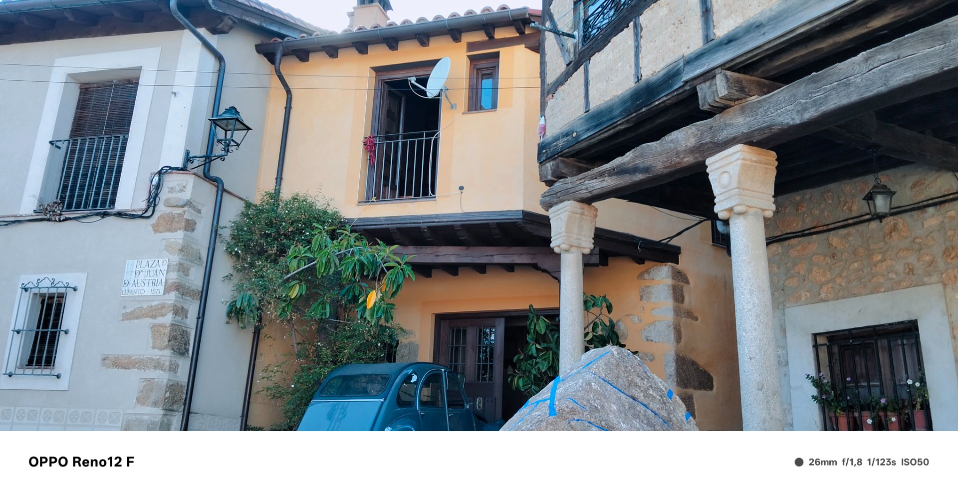 Exterior view of Country house for sale in Cuacos de Yuste  with Air Conditioner, Heating and Furnished
