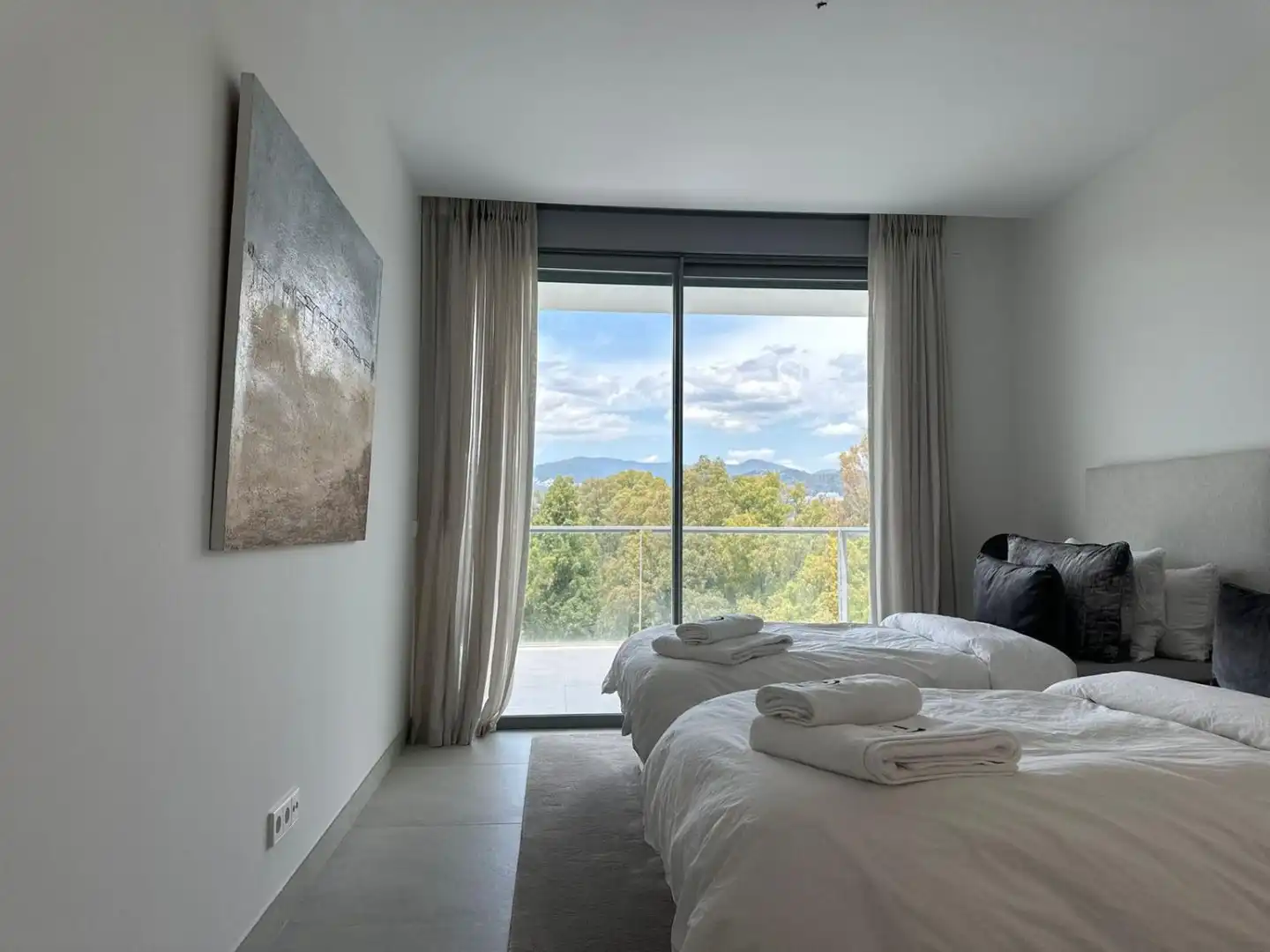 Bedroom of Detached homes for rent in Marbella  with Terrace